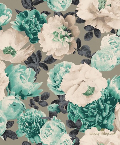 Tapeta róże Khroma KEN006 Rosegarden Kent