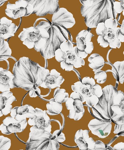 Tapeta kwiaty Khroma KEN303 Anemone Kent