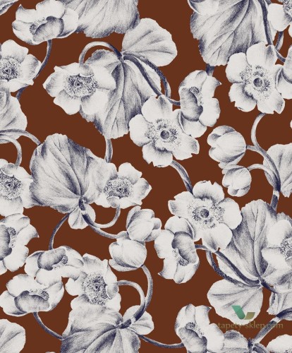 Tapeta kwiaty Khroma KEN304 Anemone Kent