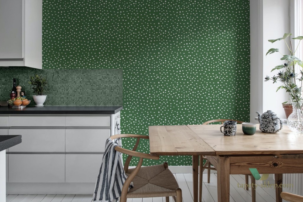 Fototapeta Rebel Walls R15753 Rebel Dot Basil