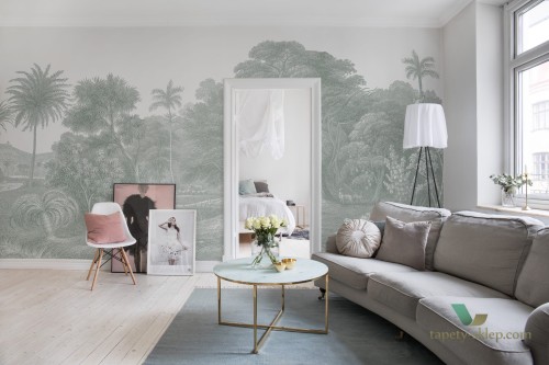 Fototapeta Rebel Walls R14613 Jungle Land Verdant