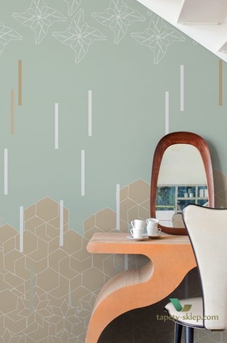 Tapeta Wall&Deco Line n motion BBLM1401 Contemporary 14