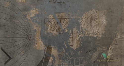 Tapeta Muance MU11079 Woodstock Czaszka