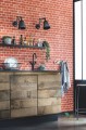 Tapeta cegła Caselio BIS100689190 Au Bistrot dAlice