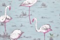 Tkanina flamingi Cole&Son Flamingos F111/3010LU The Contemporary Collection
