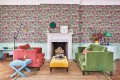 Tapeta Kwiaty Vintage Cole&Son Aurora 116/1004 Pearwood