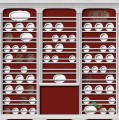 Fototapeta Wall&Deco WDBC1901 BUFFET CHINOIS Contemporary 2019