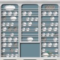 Fototapeta Wall&Deco WDBC1902 BUFFET CHINOIS Contemporary 2019