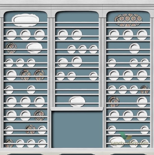 Tapeta Wall&Deco WDBC1902 BUFFET CHINOIS