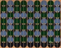 Fototapeta Wall&Deco WDET1902 EYES IN TUBES Contemporary 2019