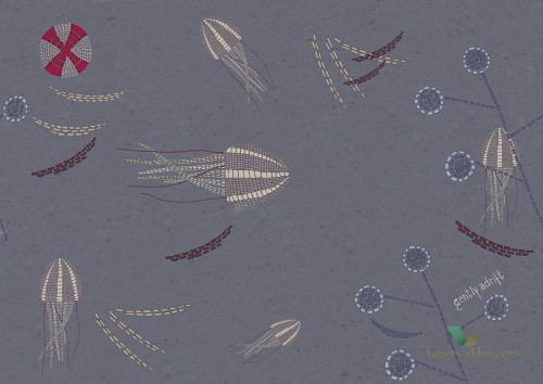 Tapeta Wall&Deco WDGA1902 GENTLY ADRIFT