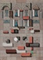 Fototapeta Wall&Deco WDJC1901 JEUX DE CONSTRUCTION Contemporary 2019