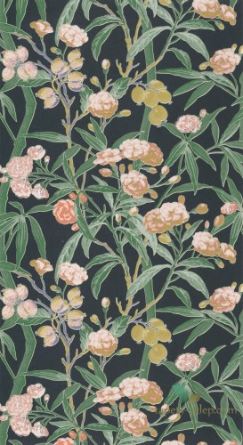 Tapeta botaniczna Casadeco CBBA84337505 Habana Cuba