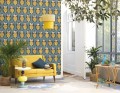 Tapeta Ananas Casadeco CBBA84356404 Pina Cuba