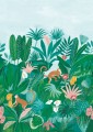 Mural tropikalny Caselio OYS 101467229 Jardin d'Eden L'odyssee