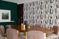 Tapeta geometryczna w stylu retro Casamance 74481250 Jazz Misura