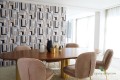 Tapeta geometryczna w stylu retro Casamance 74481250 Jazz Misura