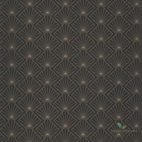 Tapeta w stylu Art-deco Caselio MLG 101232099 Moonlight