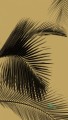 Tapeta liście palm Caselio MLG 101292098 Moonlight