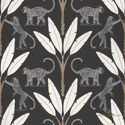 Tapeta w małpy i bananowce Caselio MLG 101179029 Moonlight