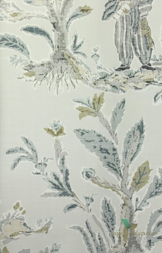 Tapeta Thibaut T72576 Royale Toile Chestnut Hill