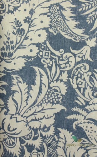 Tapeta Thibaut T72583 Chardonnet Damask Chestnut Hill