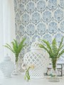 Tapeta Thibaut T72610 Turkish Damask Chestnut Hill