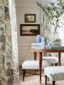 Tapeta Thibaut T72638 Pompton Trellis Chestnut Hill