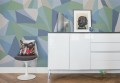 Fototapeta Rebel Walls R16682 Retro Geometry Ice
