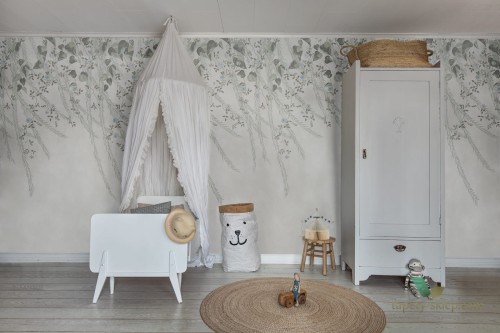 Fototapeta Rebel Walls R16781 Lush Foliage Sage Tint