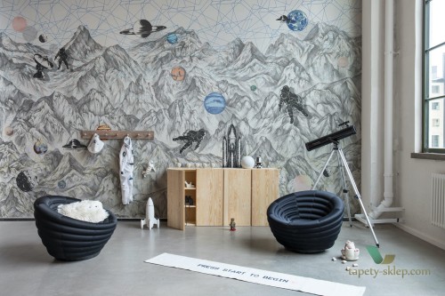 Fototapeta Rebel Walls R16891 Moon Rock