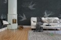 Fototapeta Rebel Walls R16972 Concrete Art Night Swallow