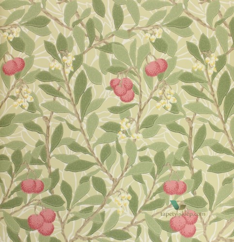 Tapeta Gałęzie I Liście William Morris 214720 Archive III
