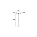 Lampa podłogowa Athens F01451WH CR