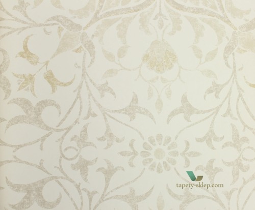 Tapeta Liście Morris & Co 216039 Net Ceiling Pure