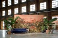 Mural tekstylny – dżungla z tygrysem  Arte 72000 Silk Road Garden Expedition