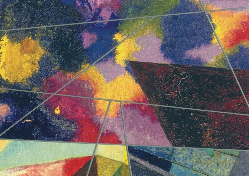 Tapeta J&V 24080 Quadri Composition A Tribute To Kandinsky