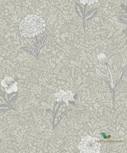 Tapeta roślinna OLI302 Dahlia Khroma Olivia
