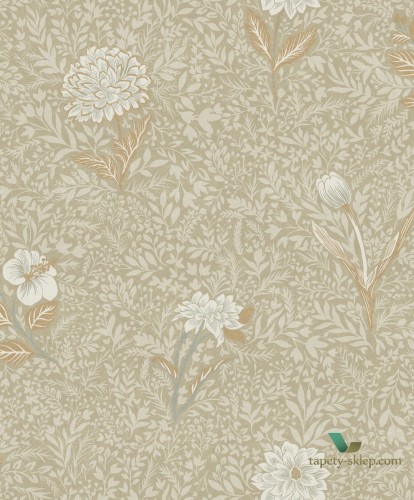 Tapeta roślinna OLI304 Dahlia Khroma Olivia