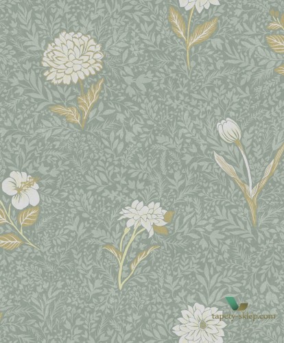 Tapeta roślinna OLI305 Dahlia Khroma Olivia