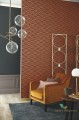 Tapeta z geometrycznym wzorem Casamance 74591528 Circles Delta