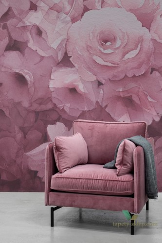 Tapeta Rebel Walls R17071 Harmony Fuchsia 20.1 Re:Create