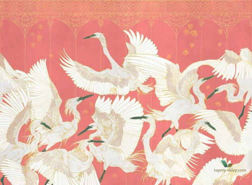 Fototapeta Żurawie Tecnografica La Danse 71360-7 Strong Coral