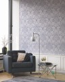 Tapeta kwiatowy ornament Casadeco MTSE86069663 Montsegur