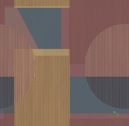 Tapeta geometryczna w stylu retro Boras 3091 Memphis The Apartment