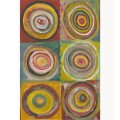 Mural J&V 24095 Studio di Cerchi Composition A Tribute To Kandinsky