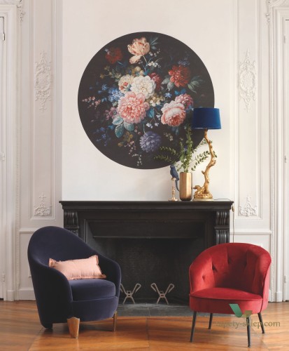 Mural okrągły Casadeco 84939326 Beauty Full Image