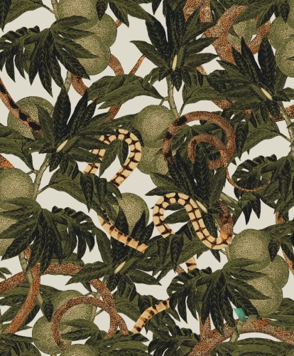 Tapeta tropikalna Khroma CAB204 Equator Cabinet of Curiosities