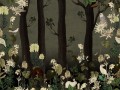Tapeta Rebel Walls R17131 Rabbit Hole Moss Moss & Coral
