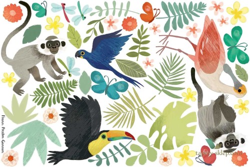 Naklejka Villa Nova W591/01 Jungle Jumble Picturebook